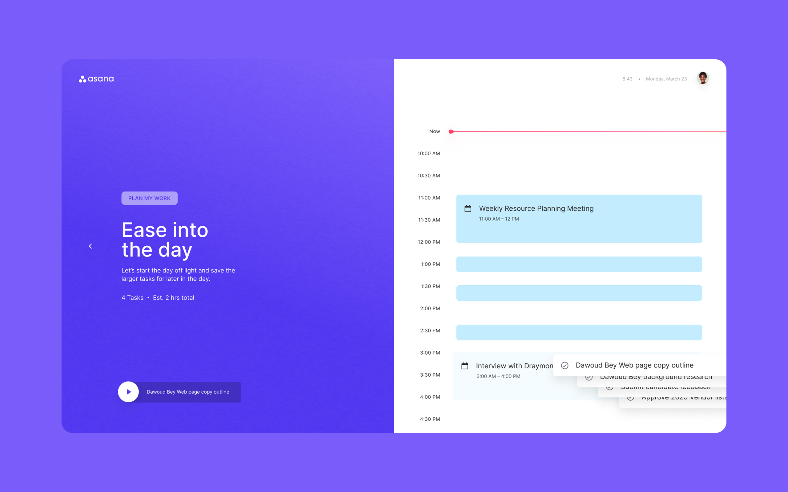 Designing a five-year vision for Asana